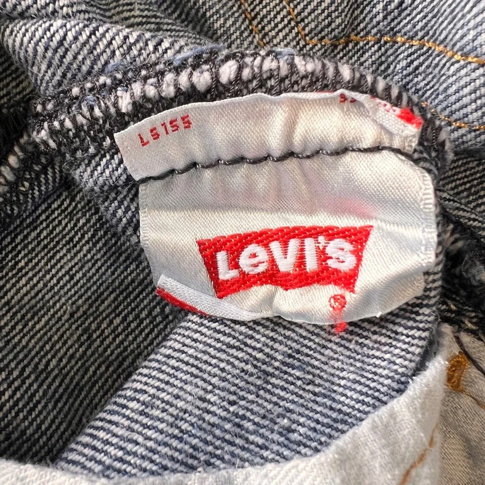 Levis 501 Original Fit Mens Blue Straight Leg Button Fly Denim Jeans W30 L30
